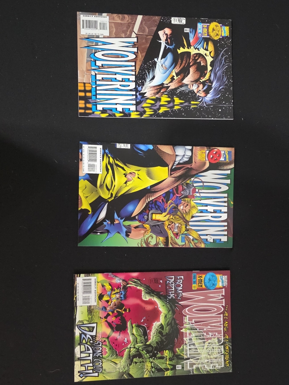 Marvel Wolverine Comics (3)